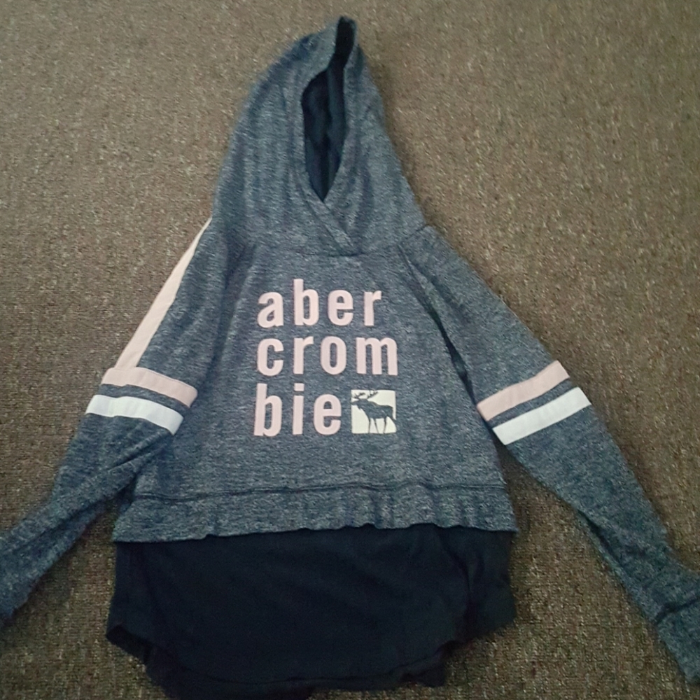Abercrombie hoodie and long sleeve shirt